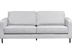 Online Sofa dla 3 osób SAVALEN Jasnoszary Sofy Tapicerowane|Kolekcje Sof