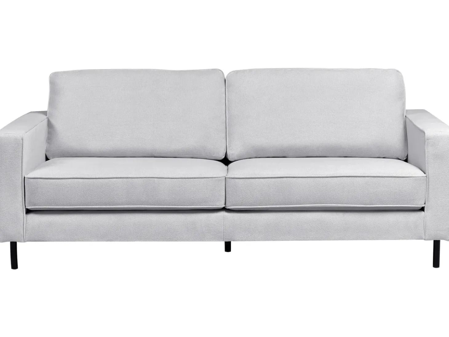Online Sofa dla 3 osób SAVALEN Jasnoszary Sofy Tapicerowane|Kolekcje Sof