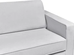 Online Sofa dla 3 osób SAVALEN Jasnoszary Sofy Tapicerowane|Kolekcje Sof