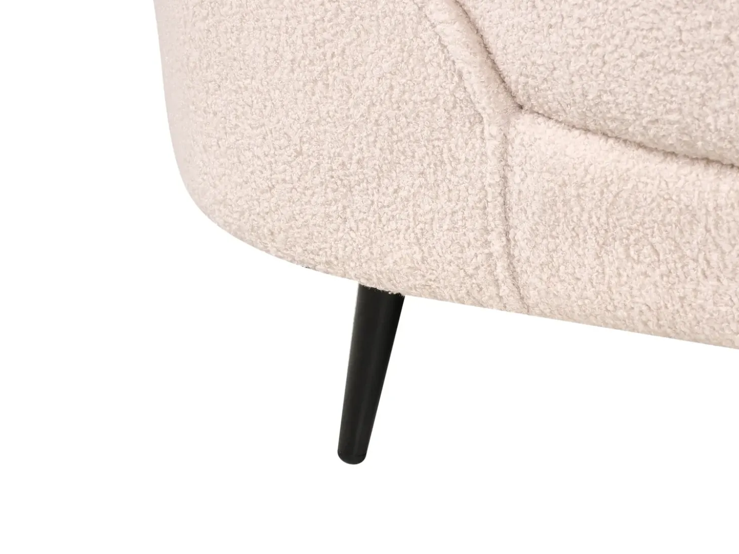 New Sofa dla 2 osób SAVAR Boucle Beżowy Sofy Tapicerowane|Wszystkie Sofy