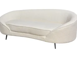Sofa dla 2 osób SAVAR Boucle Biały Sofy Tapicerowane|Wszystkie Sofy