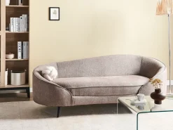 Best Sofa dla 2 osób SAVAR Brązowy Sofy Tapicerowane|Wszystkie Sofy