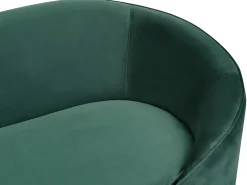 Sofa dla 2 osób SAVAR Welur Szmaragdowy Sofy Tapicerowane|Wszystkie Sofy
