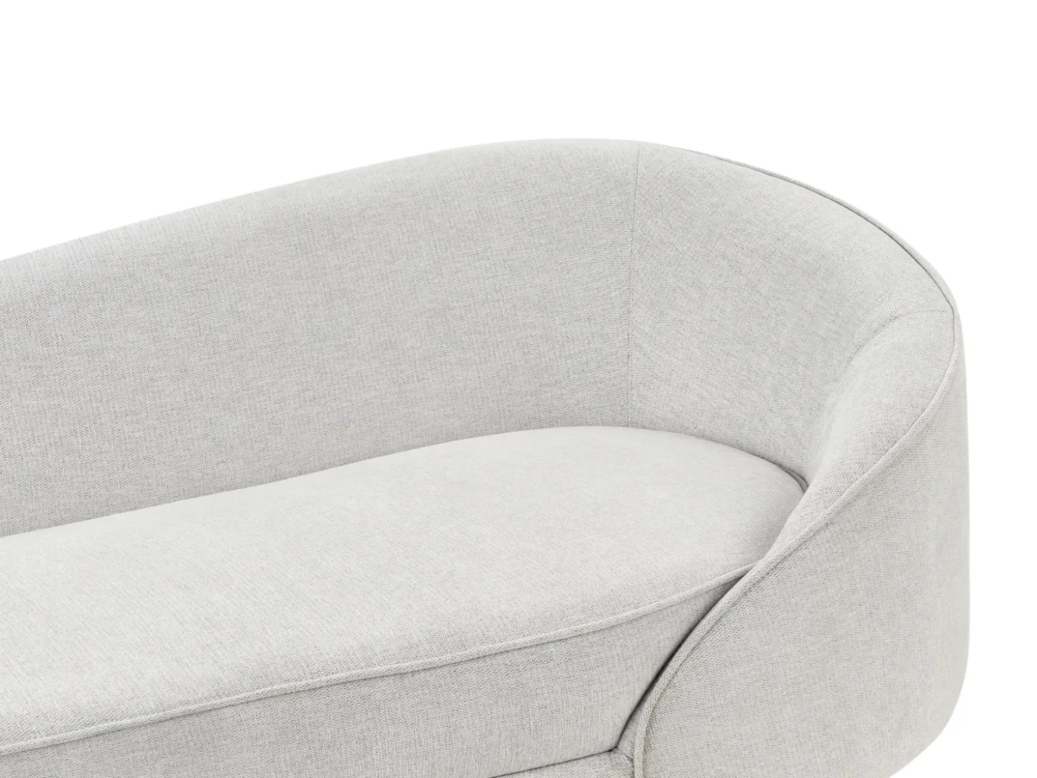 Outlet Sofa dla 2 osób SAVAR Złamana biel Sofy Tapicerowane|Wszystkie Sofy