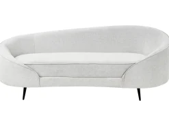 Outlet Sofa dla 2 osób SAVAR Złamana biel Sofy Tapicerowane|Wszystkie Sofy