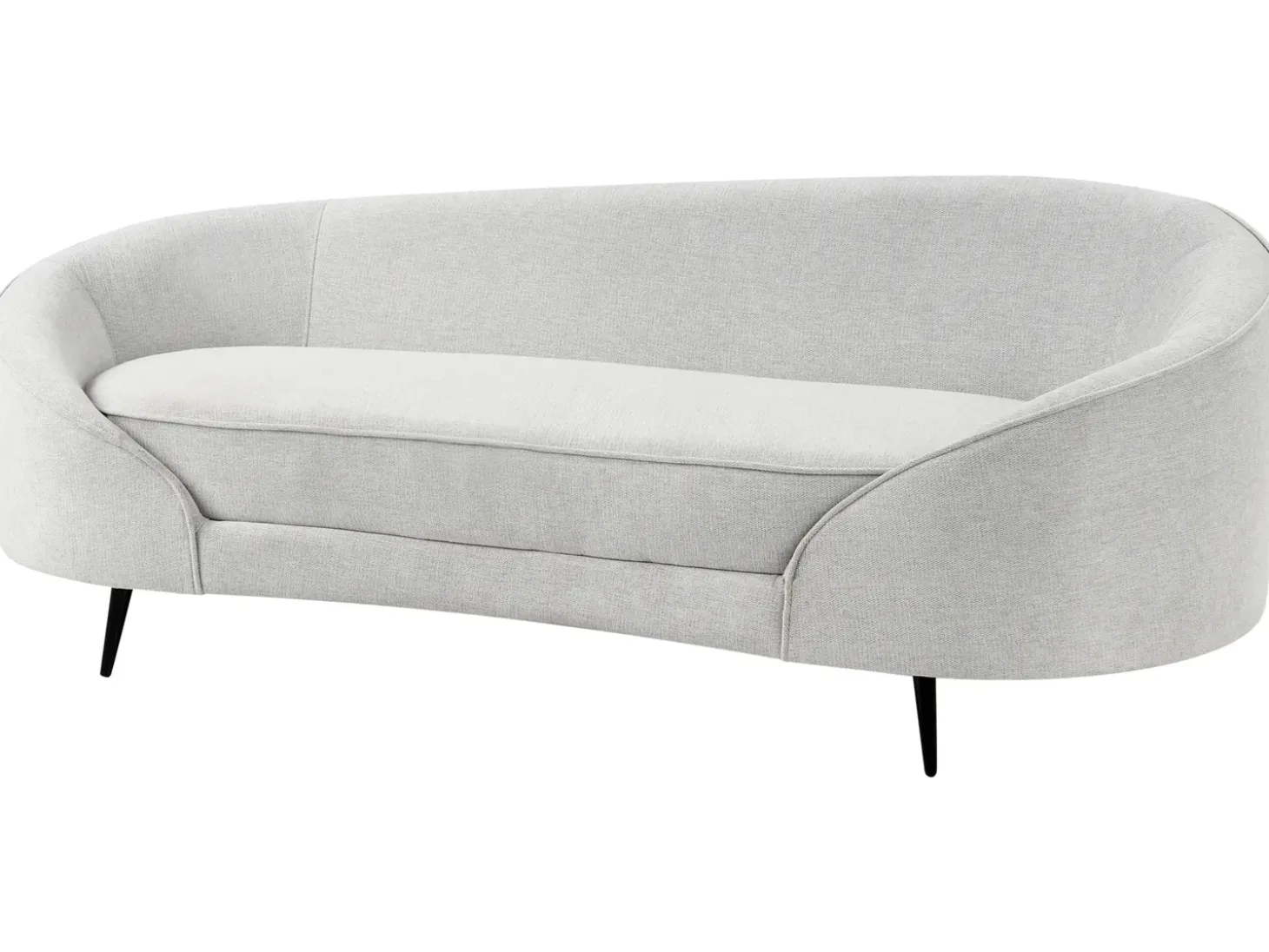 Outlet Sofa dla 2 osób SAVAR Złamana biel Sofy Tapicerowane|Wszystkie Sofy