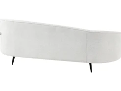 Outlet Sofa dla 2 osób SAVAR Złamana biel Sofy Tapicerowane|Wszystkie Sofy