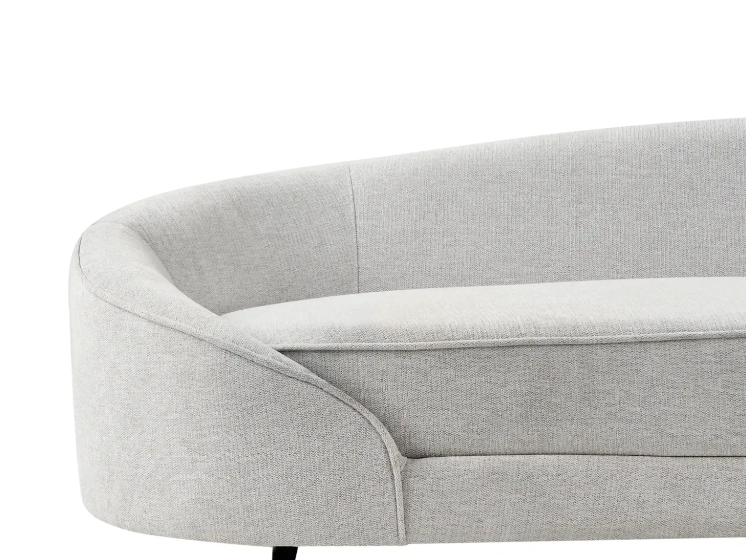 Outlet Sofa dla 2 osób SAVAR Złamana biel Sofy Tapicerowane|Wszystkie Sofy
