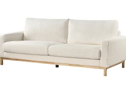 Sale Sofa dla 3 osób SIGGARD Boucle Biały Sofy Tapicerowane|Kolekcje Sof