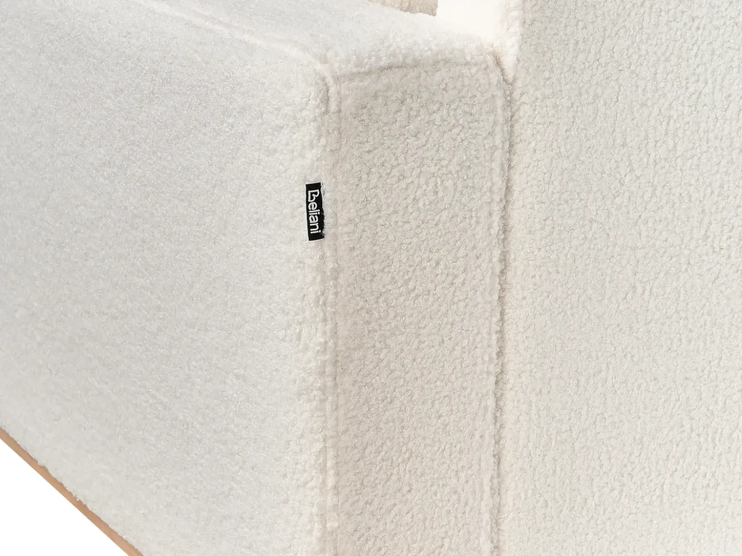 Sale Sofa dla 3 osób SIGGARD Boucle Biały Sofy Tapicerowane|Kolekcje Sof
