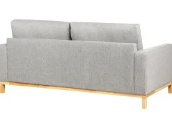 Outlet Sofa dla 2 osób SIGGARD Szary Sofy Tapicerowane|Sofy Dwuosobowe