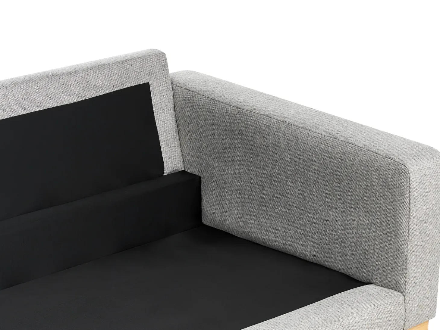 Clearance Sofa dla 3 osób SIGGARD Szary Sofy Tapicerowane|Kolekcje Sof