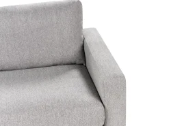 Clearance Sofa dla 3 osób SIGGARD Szary Sofy Tapicerowane|Kolekcje Sof