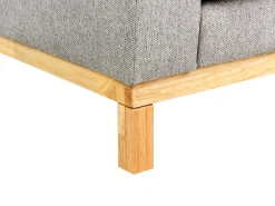 Clearance Sofa dla 3 osób SIGGARD Szary Sofy Tapicerowane|Kolekcje Sof