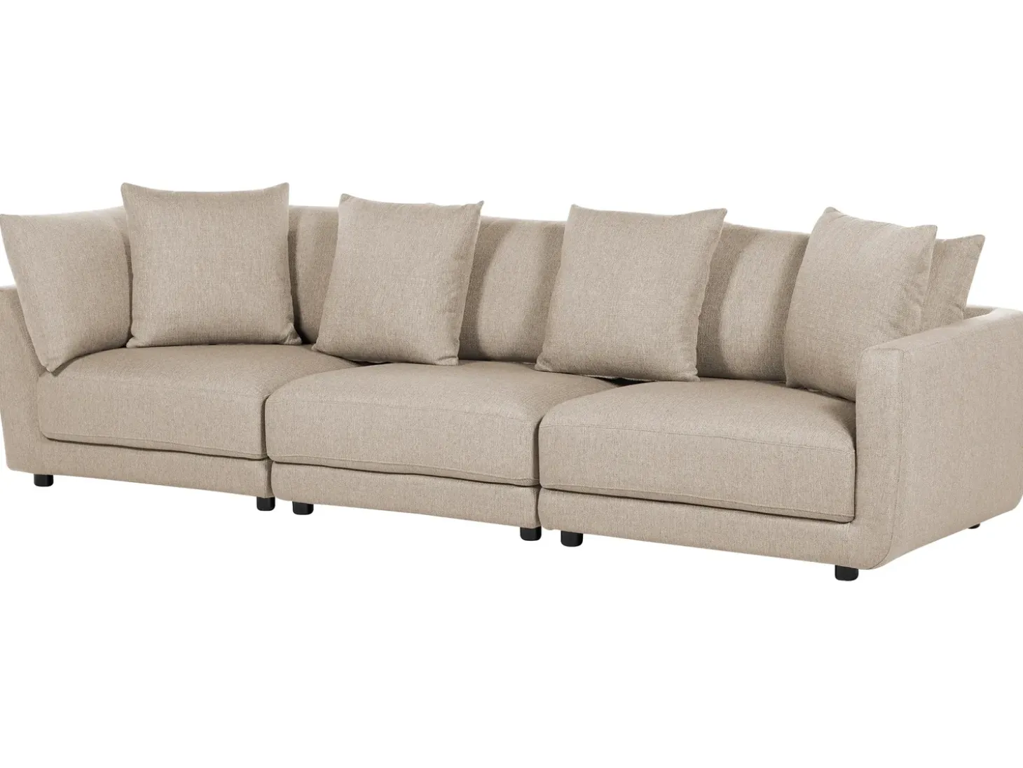 Outlet Sofa dla 3 osób SIGTUNA Beżowy Sofy Tapicerowane|Kolekcje Sof