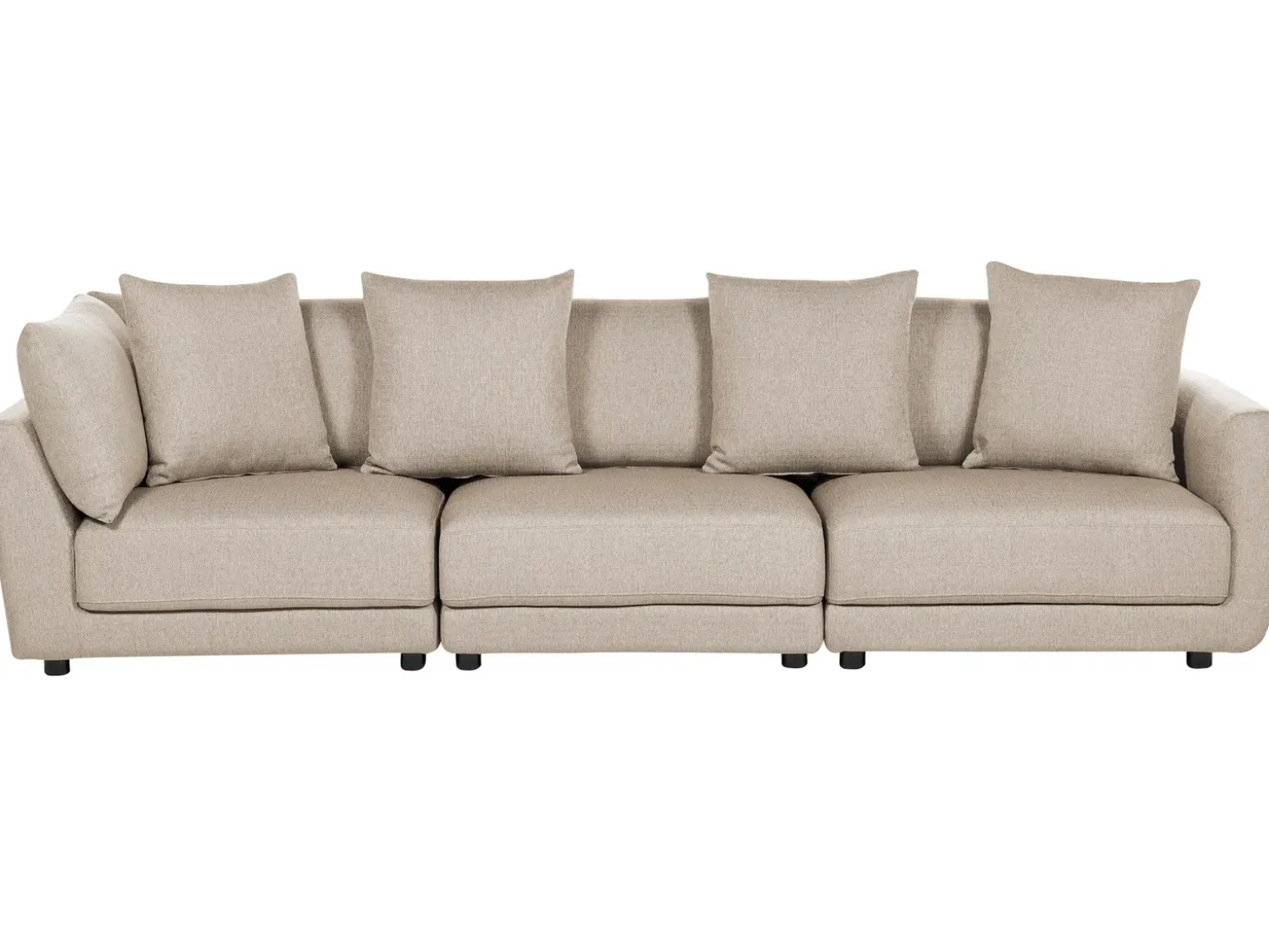 Outlet Sofa dla 3 osób SIGTUNA Beżowy Sofy Tapicerowane|Kolekcje Sof