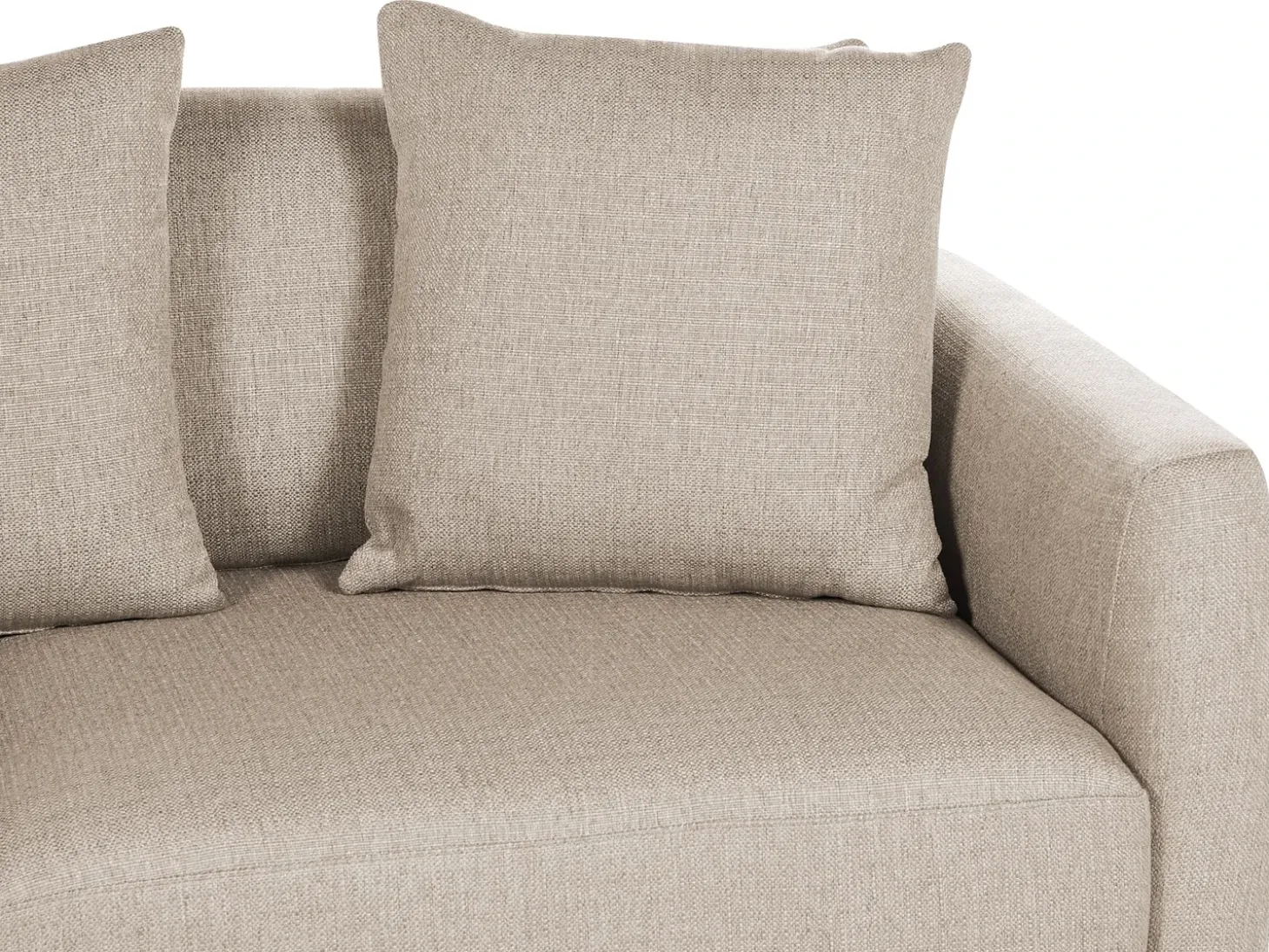 Sofa dla 3 osób SIGTUNA Beżowy z otomaną Sofy Tapicerowane|Kolekcje Sof
