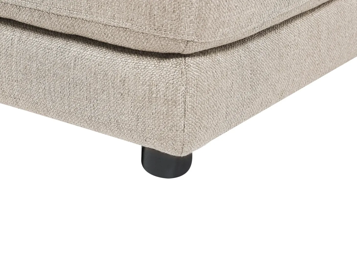 Sofa dla 3 osób SIGTUNA Beżowy z otomaną Sofy Tapicerowane|Kolekcje Sof