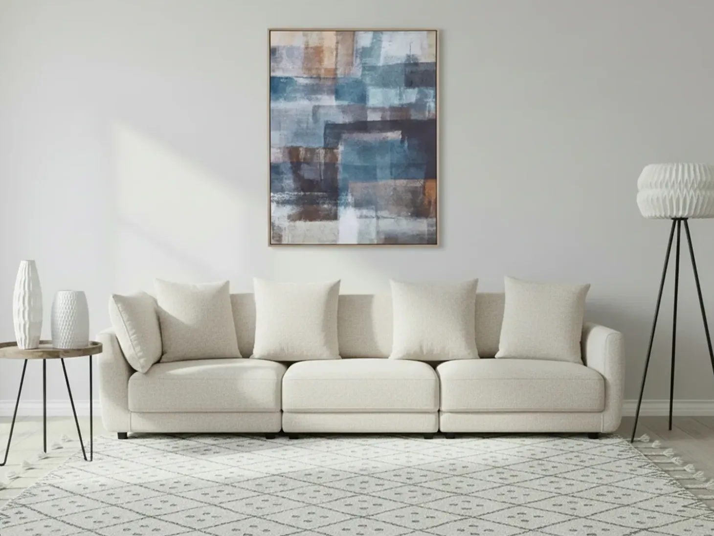 Online Sofa dla 3 osób SIGTUNA Złamana biel Sofy Tapicerowane|Kolekcje Sof
