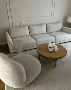 Online Sofa dla 3 osób SIGTUNA Złamana biel Sofy Tapicerowane|Kolekcje Sof