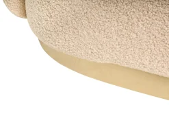 Best Sofa dla 2 osób SIPO Boucle Beżowy Sofy Tapicerowane|Sofy Dwuosobowe