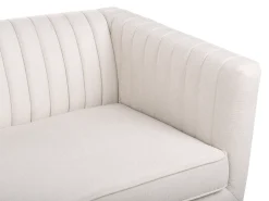 Best Sofa dla 3 osób SKAULE Beżowy Sofy Tapicerowane|Wszystkie Sofy