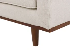 Best Sofa dla 3 osób SKAULE Beżowy Sofy Tapicerowane|Wszystkie Sofy