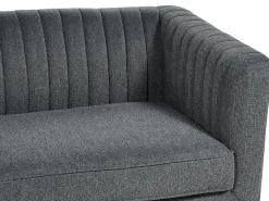 Sofa dla 3 osób SKAULE Ciemnoszary Sofy Tapicerowane|Wszystkie Sofy