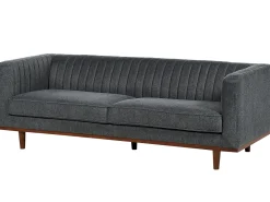 Sofa dla 3 osób SKAULE Ciemnoszary Sofy Tapicerowane|Wszystkie Sofy