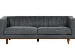 Sofa dla 3 osób SKAULE Ciemnoszary Sofy Tapicerowane|Wszystkie Sofy
