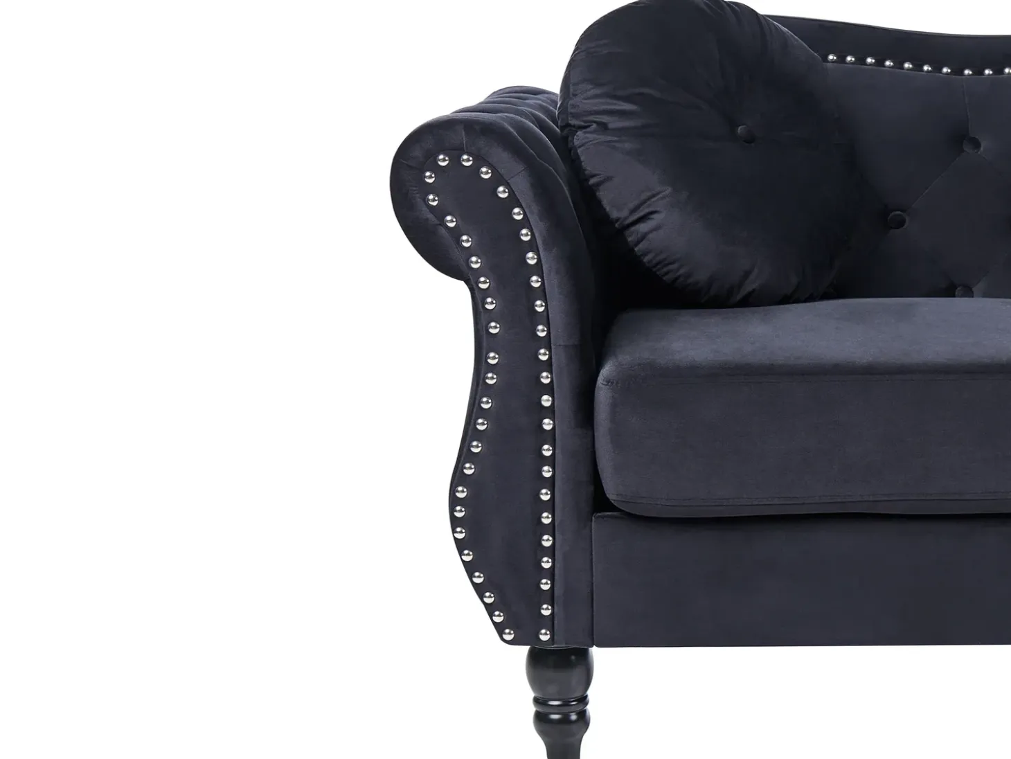 Online Sofa dla 2 osób SKIEN Welur Sofy Tapicerowane|Sofy Dwuosobowe
