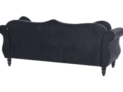 Outlet Sofa dla 3 osób SKIEN Welur Sofy Tapicerowane|Kolekcje Sof