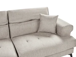 Sofa dla 3 osób SKIVE Beżowoszary Sofy Tapicerowane|Kolekcje Sof