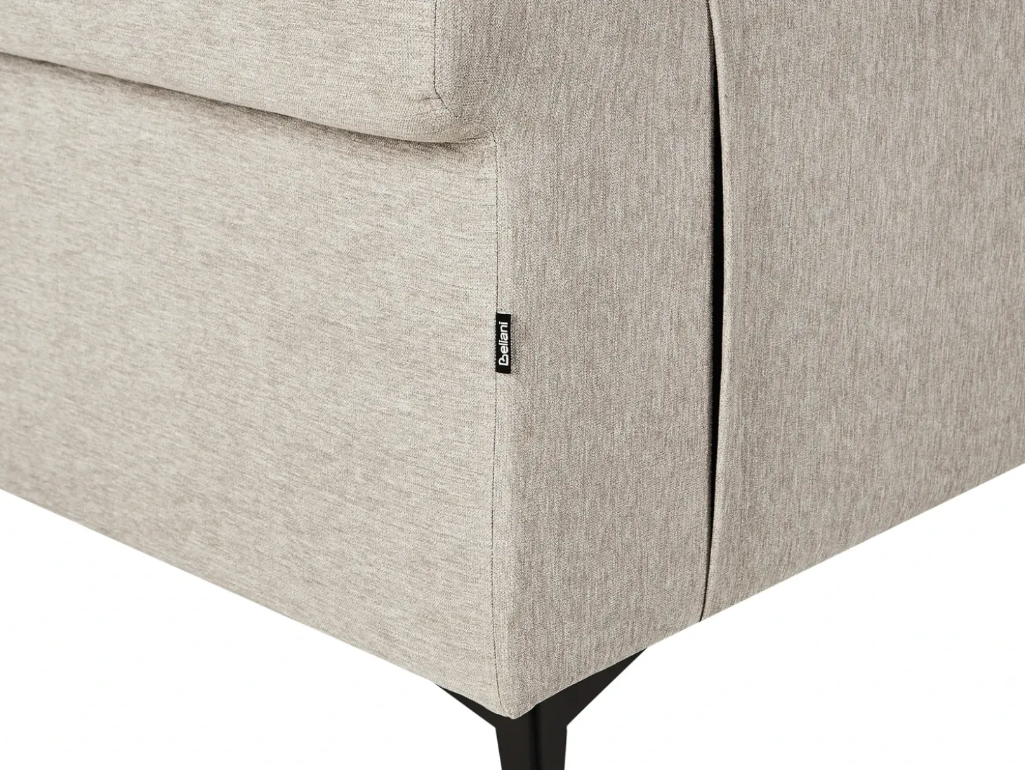 Sofa dla 3 osób SKIVE Beżowoszary Sofy Tapicerowane|Kolekcje Sof