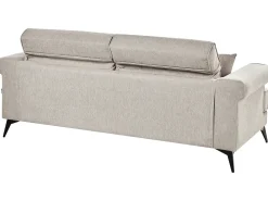Sofa dla 3 osób SKIVE Beżowoszary Sofy Tapicerowane|Kolekcje Sof