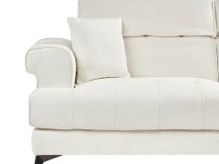Sale Sofa dla 3 osób SKIVE Boucle Biały Sofy Tapicerowane|Kolekcje Sof