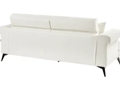 Sale Sofa dla 3 osób SKIVE Boucle Biały Sofy Tapicerowane|Kolekcje Sof