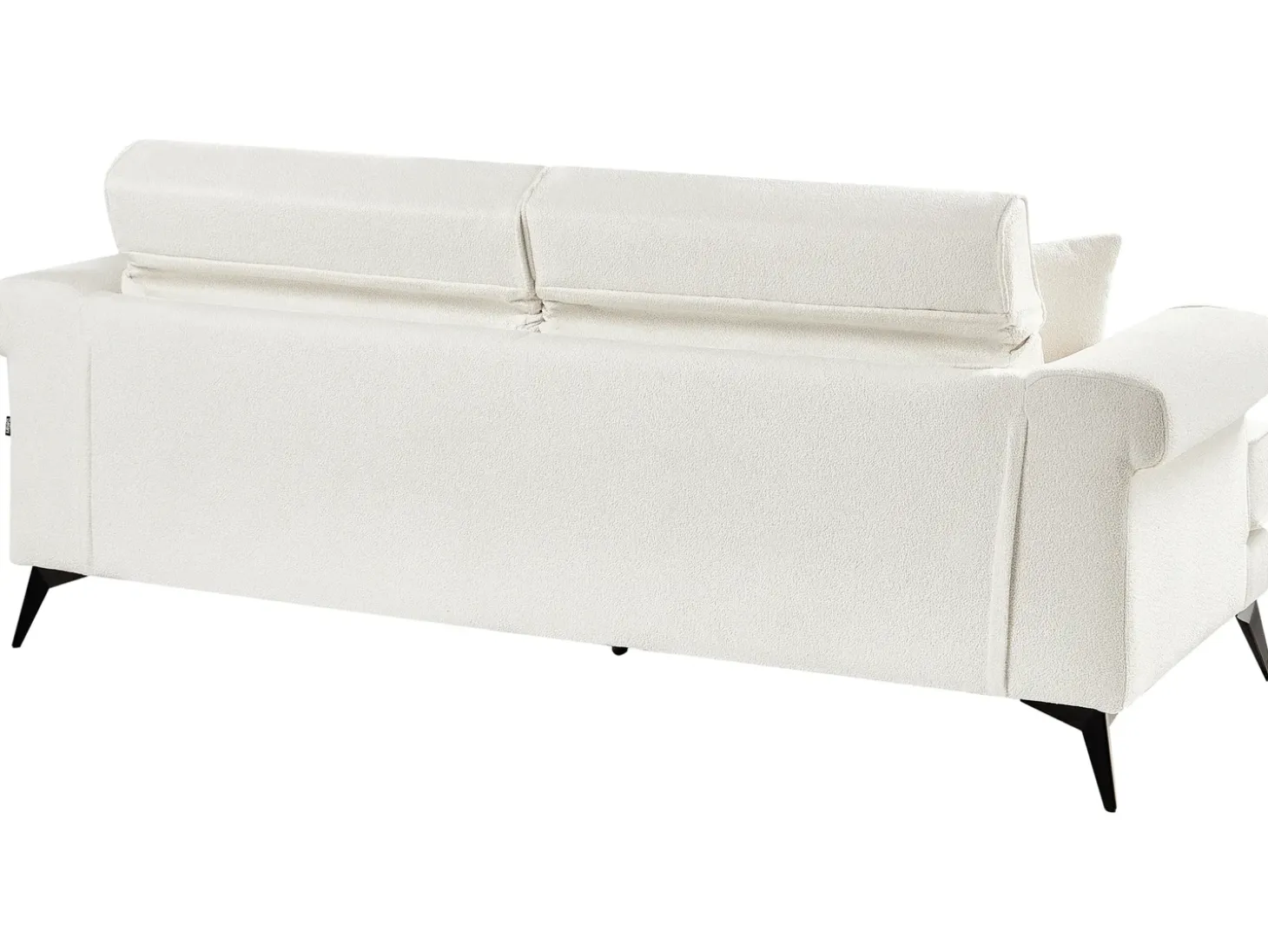 Sale Sofa dla 3 osób SKIVE Boucle Biały Sofy Tapicerowane|Kolekcje Sof
