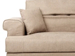 Online Sofa dla 3 osób SKIVE Jasnobrązowy Sofy Tapicerowane|Kolekcje Sof