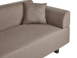 Online Sofa dla 3 osób SOKNA Beżowoszary ze stolikami Sofy Tapicerowane|Wszystkie Sofy