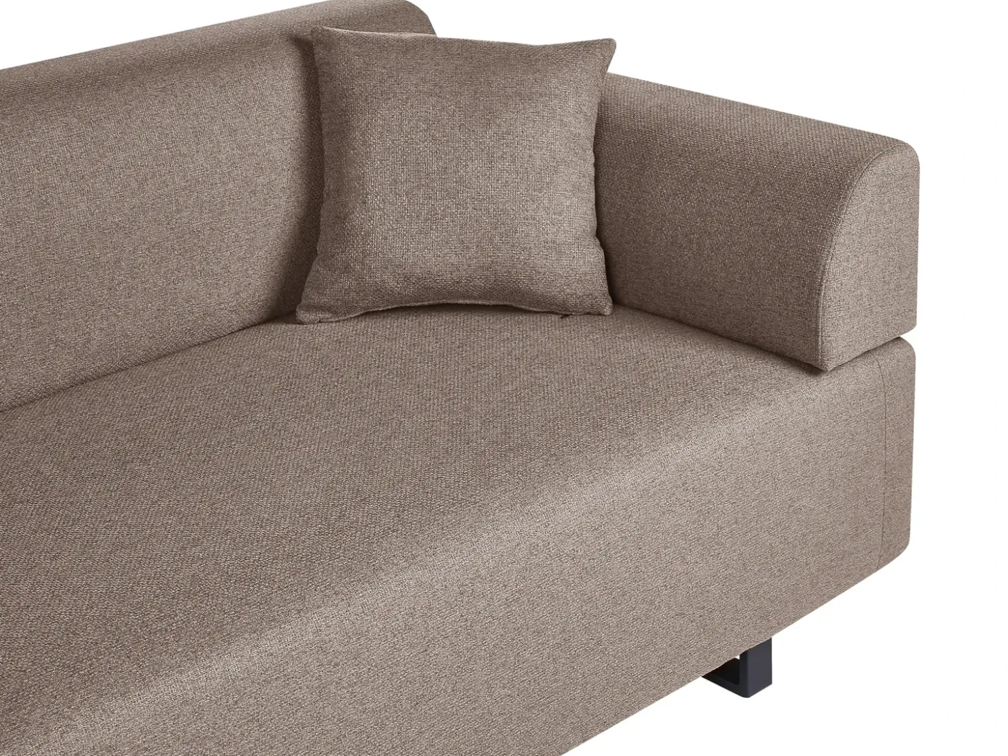 Online Sofa dla 3 osób SOKNA Beżowoszary ze stolikami Sofy Tapicerowane|Wszystkie Sofy