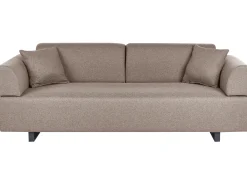 Online Sofa dla 3 osób SOKNA Beżowoszary ze stolikami Sofy Tapicerowane|Wszystkie Sofy