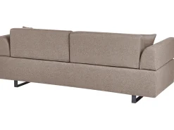 Online Sofa dla 3 osób SOKNA Beżowoszary ze stolikami Sofy Tapicerowane|Wszystkie Sofy