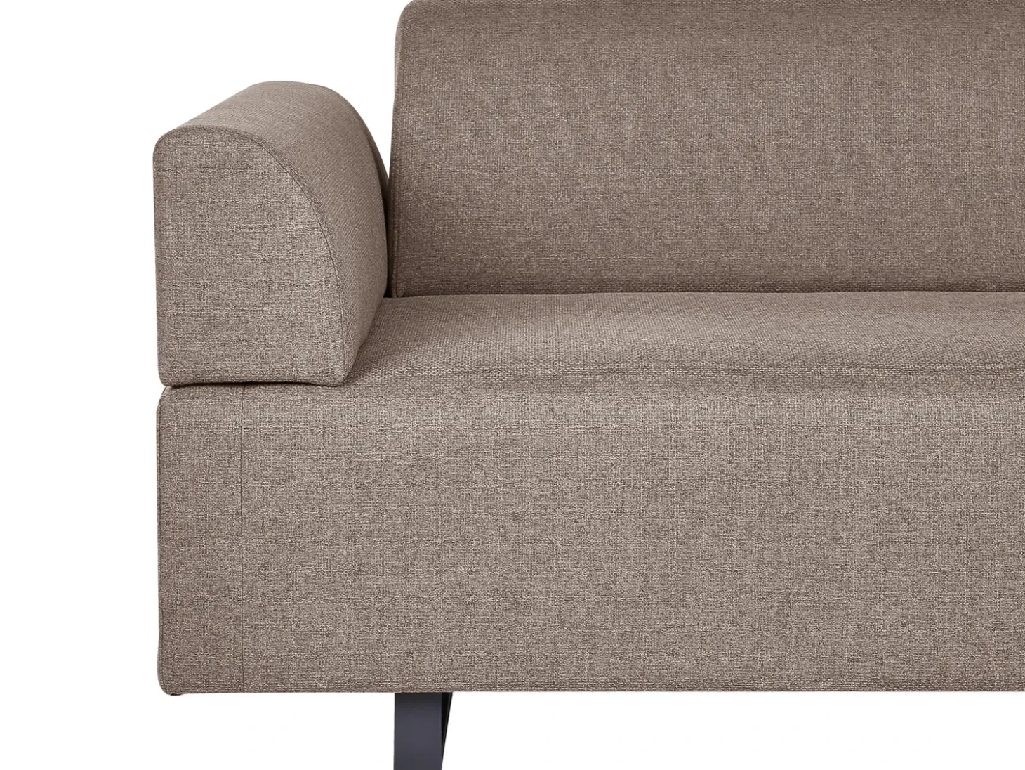 Online Sofa dla 3 osób SOKNA Beżowoszary ze stolikami Sofy Tapicerowane|Wszystkie Sofy