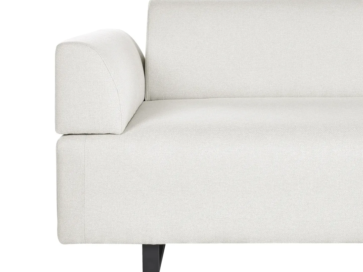 Sofa dla 3 osób SOKNA Jasnobeżowy ze stolikami Sofy Tapicerowane|Wszystkie Sofy