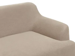 New Sofa dla 3 osób SOSJO Beżowoszary Sofy Tapicerowane|Kolekcje Sof