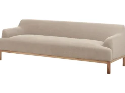 New Sofa dla 3 osób SOSJO Beżowoszary Sofy Tapicerowane|Kolekcje Sof