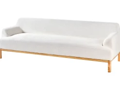 Clearance Sofa dla 3 osób SOSJO Boucle Złamana biel Sofy Tapicerowane|Kolekcje Sof