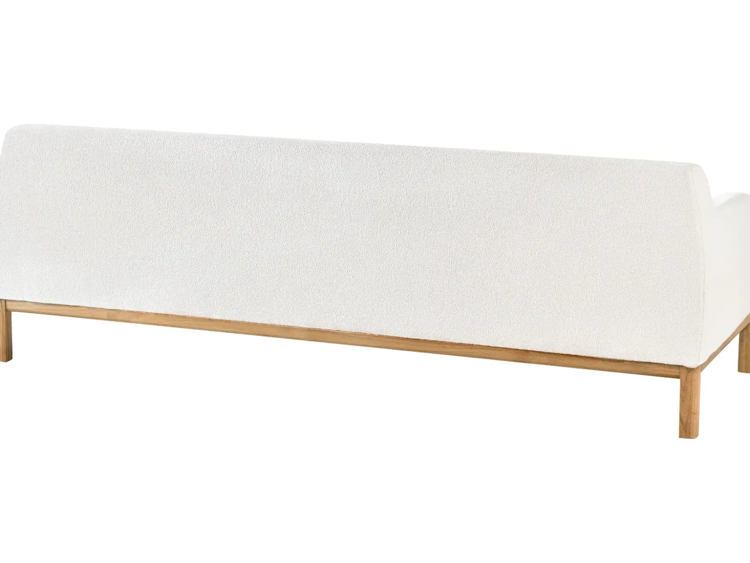 Clearance Sofa dla 3 osób SOSJO Boucle Złamana biel Sofy Tapicerowane|Kolekcje Sof