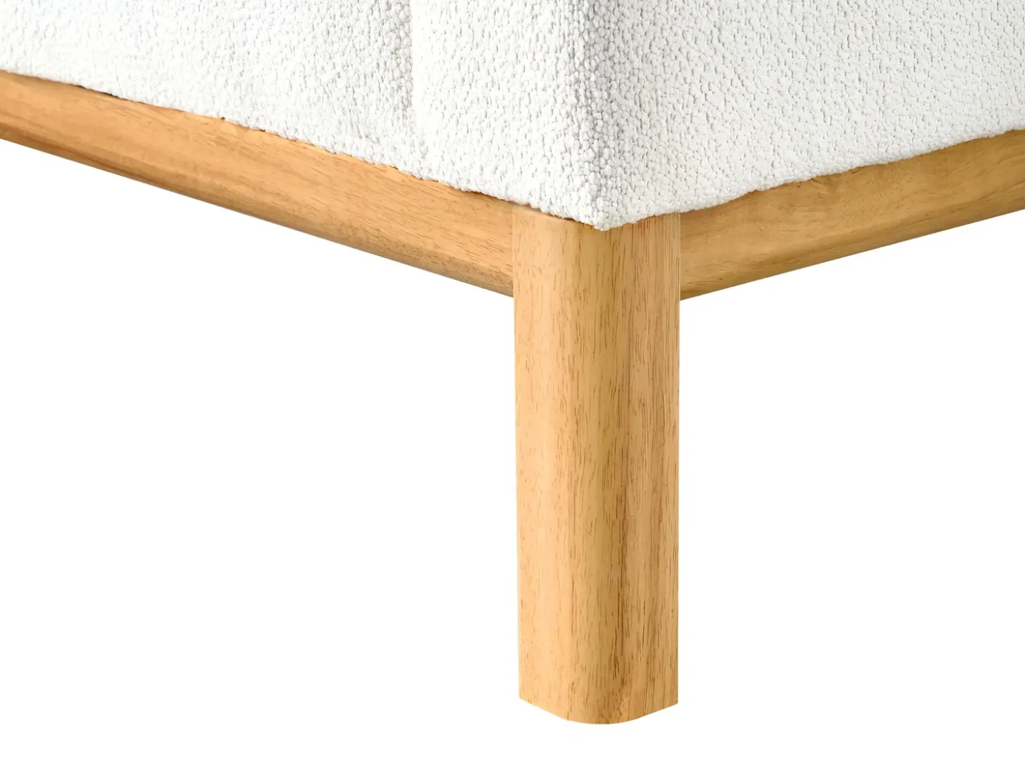 Clearance Sofa dla 3 osób SOSJO Boucle Złamana biel Sofy Tapicerowane|Kolekcje Sof